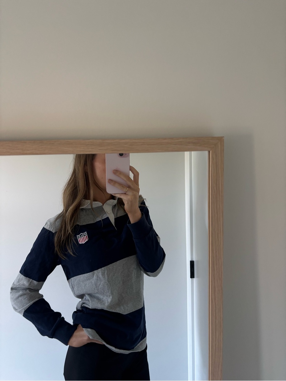 Ralph Lauren polo striped rugby shirt